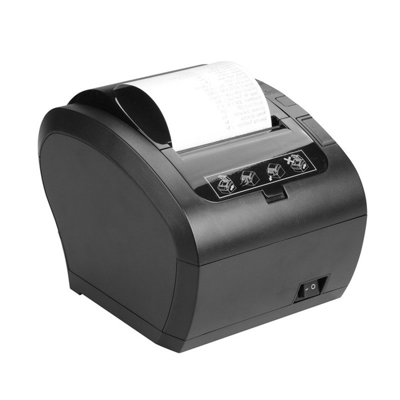 Bondrucker, Thermodruck ALL-CP306, USB & LAN & RS232, schwarz