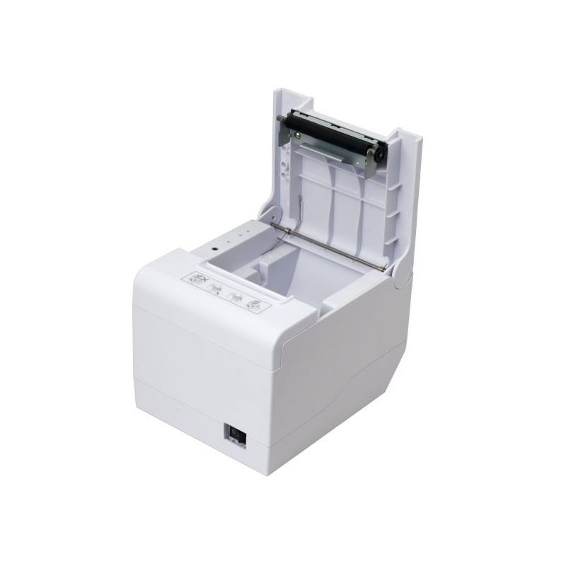 ALLNET thermal receipt printer / cash register printer ALL-PR808, USB/LAN/RS232, white