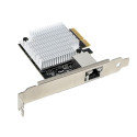 ALLNET PCIe 10G X4 10G/5G/2.5G/1GBit Single Port PCIe LAN Card - Copper RJ45 "NbaseT" ALL0138v4-1-10G-TX