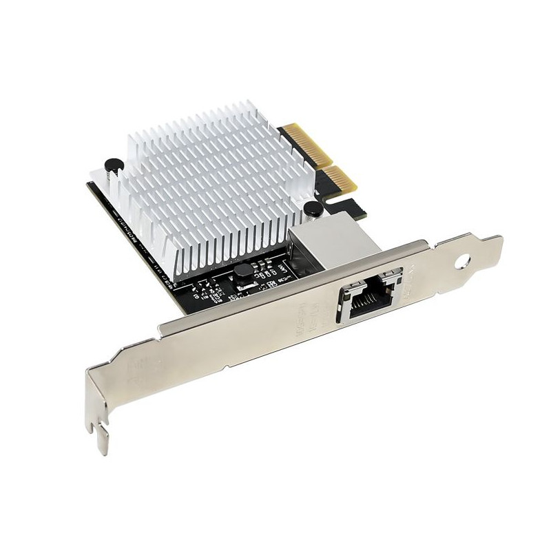 ALLNET PCIe 10G X4 10G/5G/2.5G/1GBit Single Port PCIe LAN Card - Copper RJ45 "NbaseT" ALL0138v4-1-10G-TX