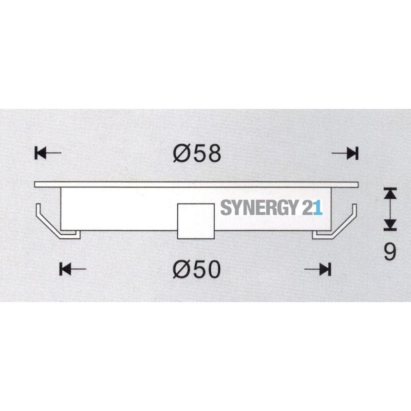 Synergy 21 Bodeneinbaustrahler ARGOS round IP67 ww