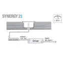Synergy 21 Bodeneinbaustrahler ARGOS round mini IP67 cw