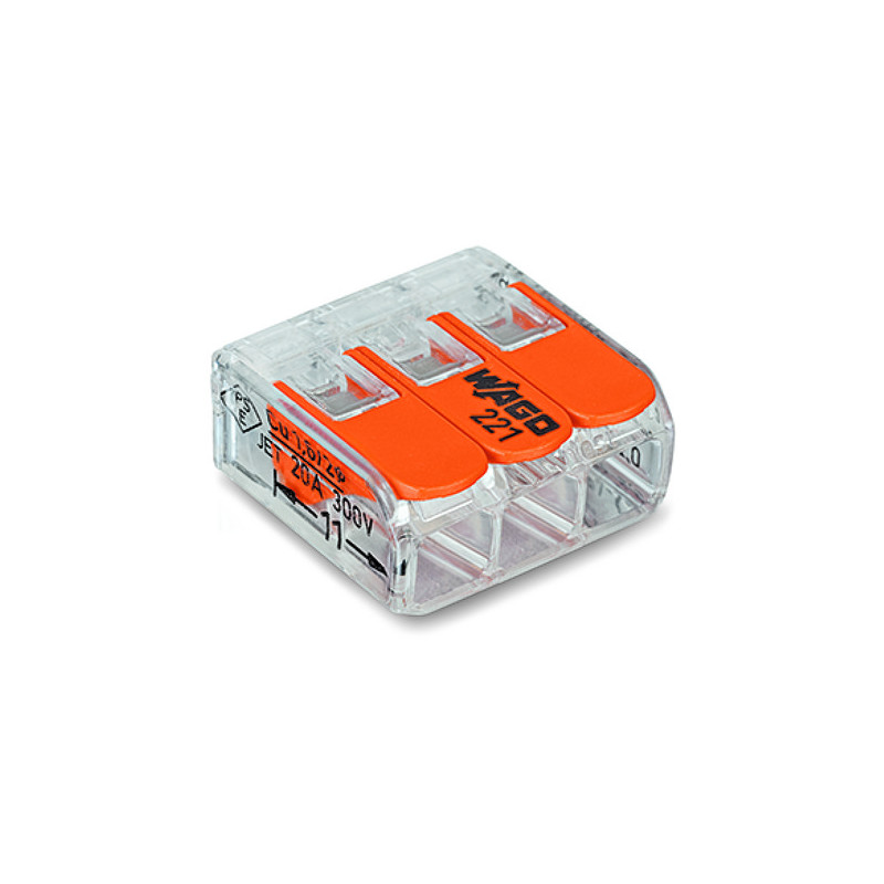 Wago Serie 221 - 3*4mm (50 Stück)
