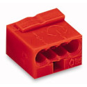 Wago Series 243- 4-conductor micro terminal (100 pieces) red