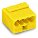Wago Series 243- 4-conductor micro terminal (100 pieces) yellow