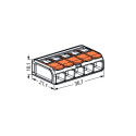 Wago Serie 221 - 5*6mm (15 Stück)