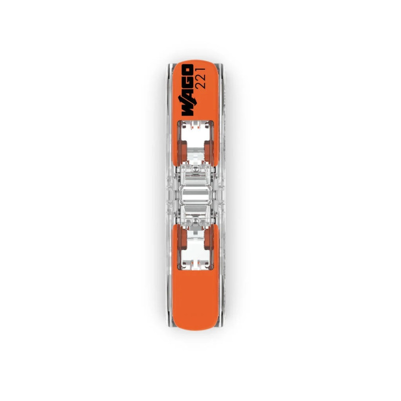 Wago Series 221 - Through-connector -2*4mm (60 pieces)