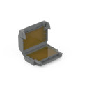 Wago Gelbox Series 221, 2x73 max. 4mm² terminals size 2 (4 pieces) IP68