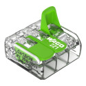 Wago Series 221 - 3*4mm (12 pieces Retail) Green Range