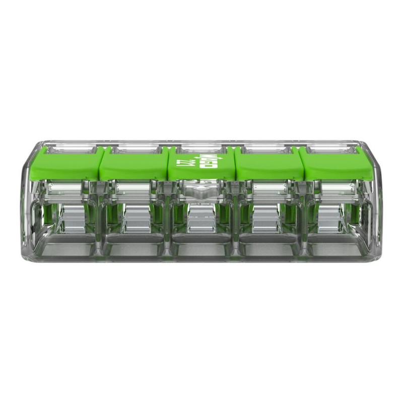 Wago Serie 221 - 5*4mm (8 Stück Retail) Green Range