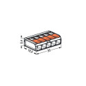 Wago Serie 221 - 5*4mm (8 Stück Retail)
