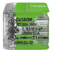 Wago 221 Series - 10*4mm (15 pieces) Green Range