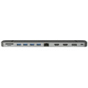 Plusonic USB-C Docking Adapter/Hub 9in1 with HDMI/DP/LAN/USB