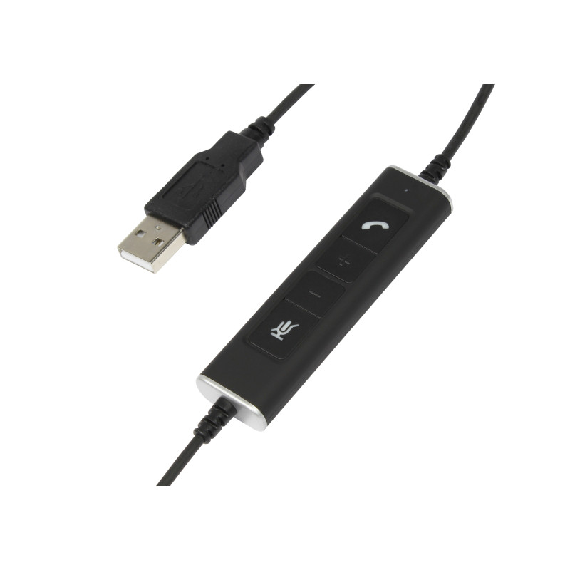 Plusonic USB Headset 10.1P, monaural, compatible to Teams and Skype