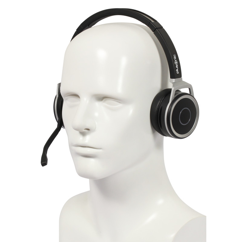 Plusonic Business Headset, 15.2P, binaural, USB & 3.5mm jack