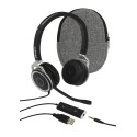 Plusonic Business Headset, 15.2P, binaural, USB & 3,5mm Klinke