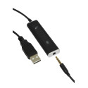 Plusonic Business Headset, 15.2P, binaural, USB & 3.5mm jack
