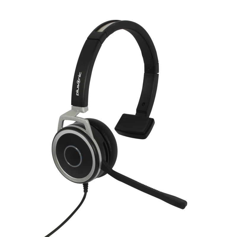 Plusonic Business Headset, 15.1P, monaural, USB & 3,5mm Klinke