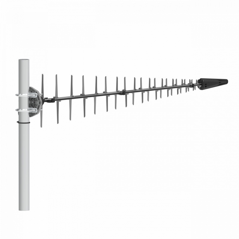 Poynting · Antennen · 5G/LTE · Mast · A-LPDA-0500-V1-01 · silber · N-Type · WiFi 6 · LoRa Helium · 11dbi Yagi/Mast