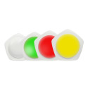 ALLNET CO2 Raumluftampel mit RGBW-LED´s / 1x MSR Sensorport / LAN (PoE) & WIFI (Netzteil)