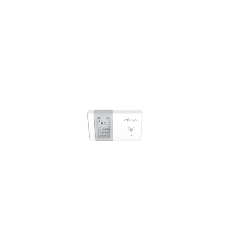 Milesight IoT Indoor Ambience Monitoring Sensor, AM104-868M LoRaWAN / Temp. / Humidity / Light / PIR / E-Ink Display