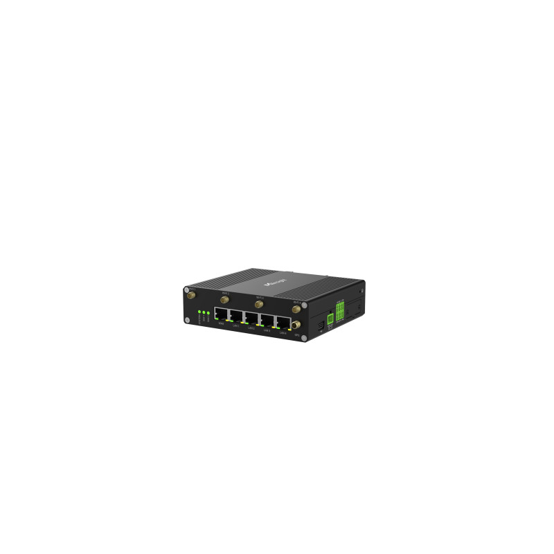 Milesight IoT Industrial Cellular Router, UR75-504AE-W2-P 5G / Wi-Fi / GPS Supported