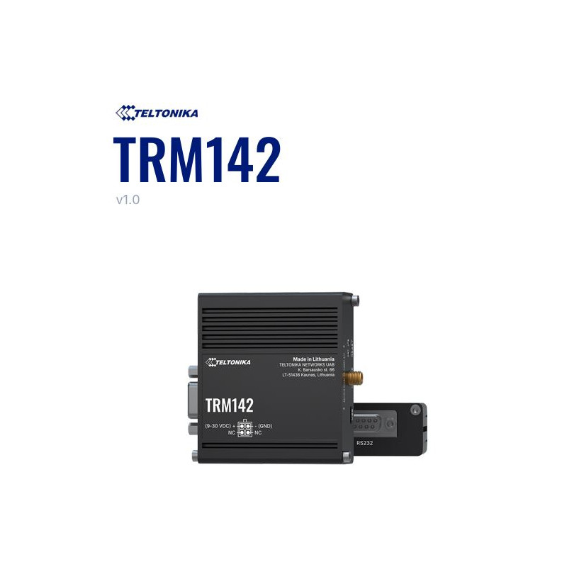 Teltonika - Modem - TRM142 - 4G-LTE
