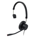 Plusonic wired headset VT X140 monoaural