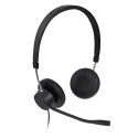 Plusonic wired headset VT X140 binaural