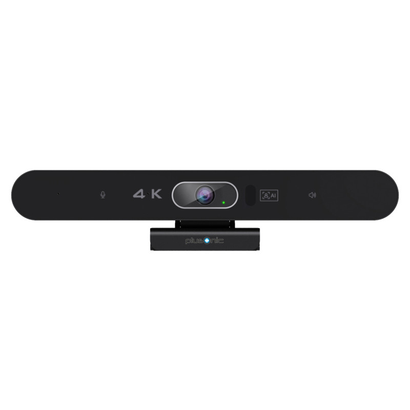 Plusonic USB Webcam 4K AI Video Auto-Tracking Video Conference Camera