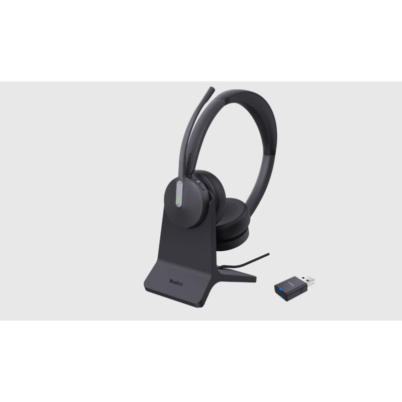 Yealink Dect Headset WH64 Hybrid Dual with Charging Stand Teams