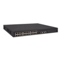 HP Switch 1000Mbit, 24xTP + 2xSFP+/SFP-Slot(1/10GB) + 2x10GBase-T, PWR+, 5130-24G-PoE+-2SFP+-2XGT (370W) Layer3