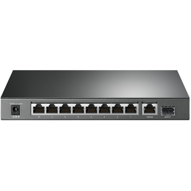 TP-Link - TL-SG1210P - 10-Port Gigabit Switch with 8-Port PoE+