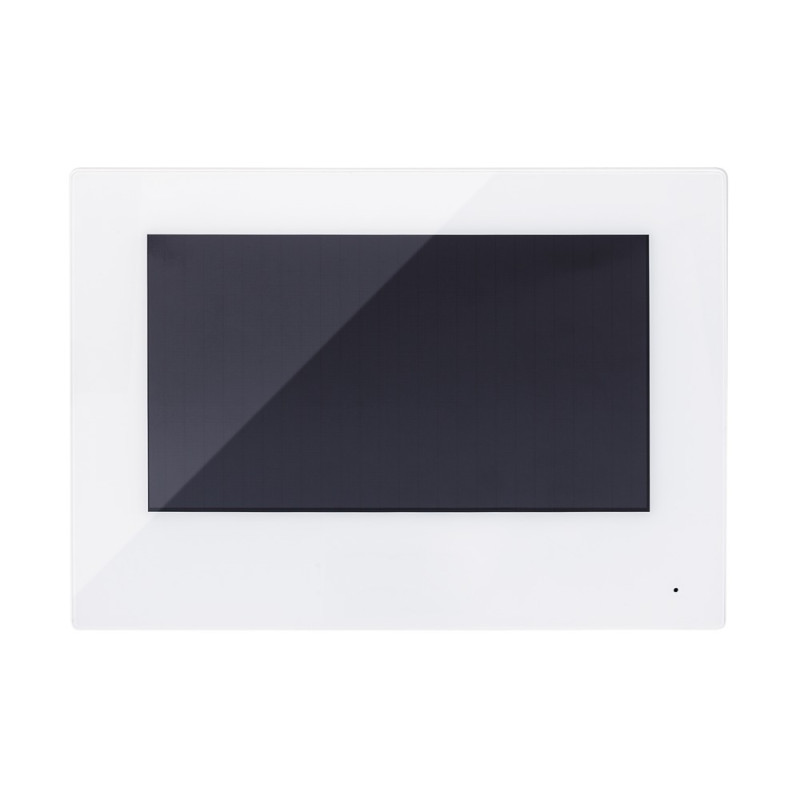 ABUS 7'' PoE Touch Monitor weiß, LAN/WiFi für Türsprechanlage