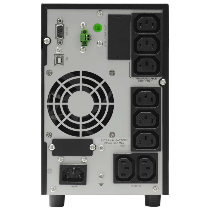 Effekta MTX-XL Lineinteraktive USV, 1100VA, 14min, MTX1100-14, USB+RS232, Schwarz, Sinus-Ausgang, Effekta - Artmar Electronic & 