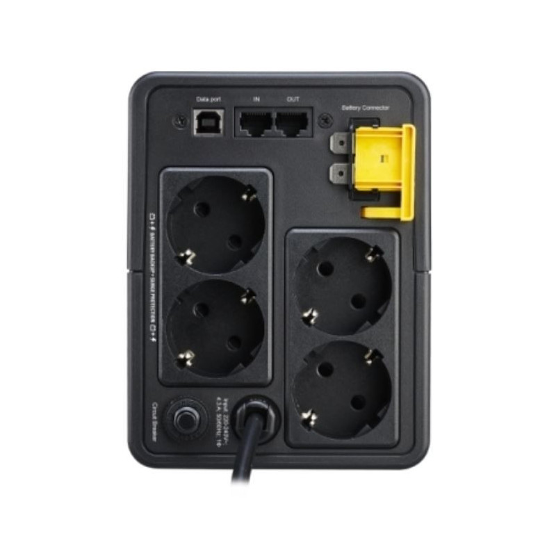 APC USV Back, AVR, 1200VA, Schutzkontaktdosen outlets, APC - Artmar Electronic & Security AG 