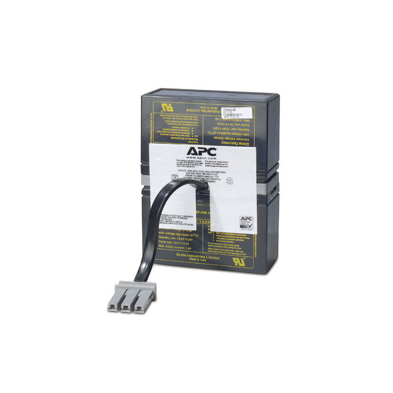 APC UPS, zbh.RBC32 replacement battery for BR800/1000i, APC - Artmar Electronic & Security AG