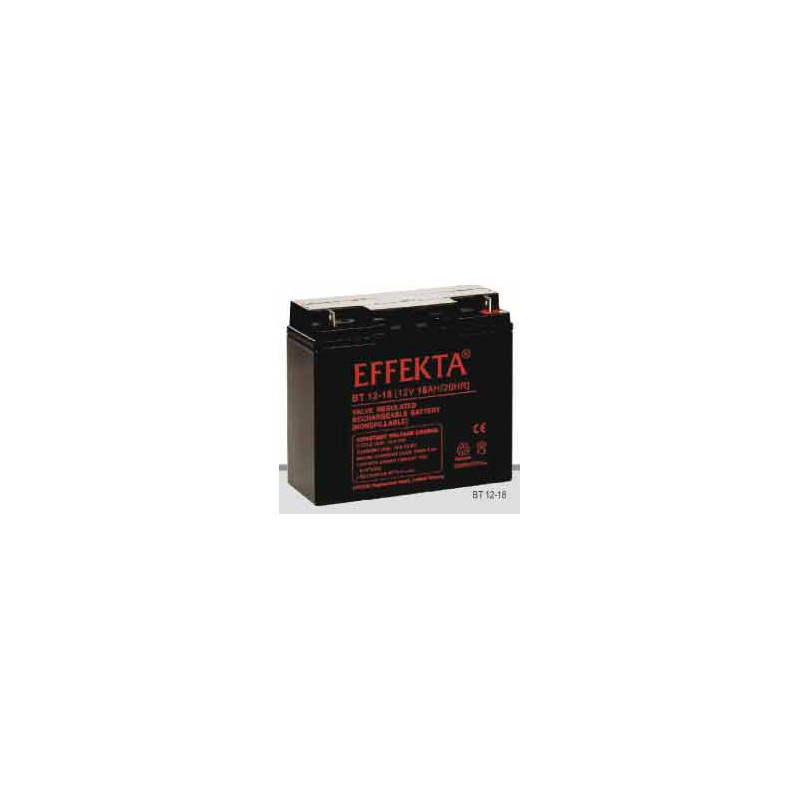 Effekta zbh. Akku 12V-18AH, Effekta - Artmar Electronic & Security AG 