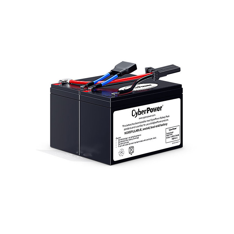 CyberPower UPS, e.g. replacement battery pack for PR750ELCD CyberPower - Artmar Electronic & Security AG