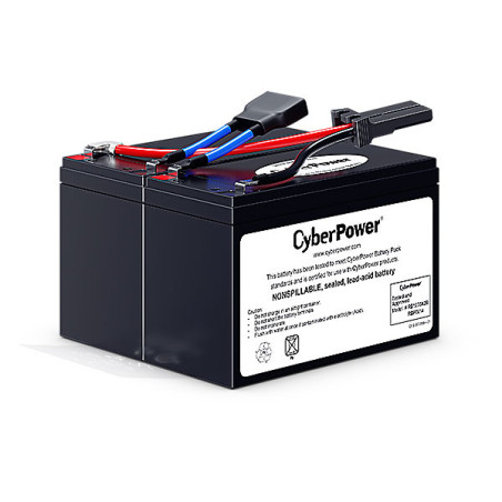 CyberPower UPS, e.g. replacement battery pack for PR750ELCD CyberPower - Artmar Electronic & Security AG