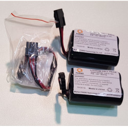 Replacement battery 3.6V 7Ah for the Visonic outdoor siren