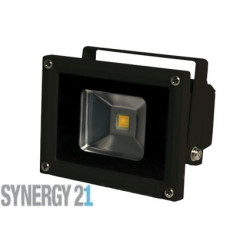 Synergy 21 LED Spot Outdoor Construction Spotlight 10W black housing - blue V2 - 1