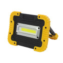 Synergy 21 LED BATTERY construction spotlight 10W yellow/cold white flat - 1