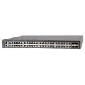 CommScope RUCKUS ICX8200-48PF2-E Switch, 48x10/100/1000 Mbps PoE+ ports, 4x25 GbE SFP28 stacking/uplink-ports, 740 W PoE budget