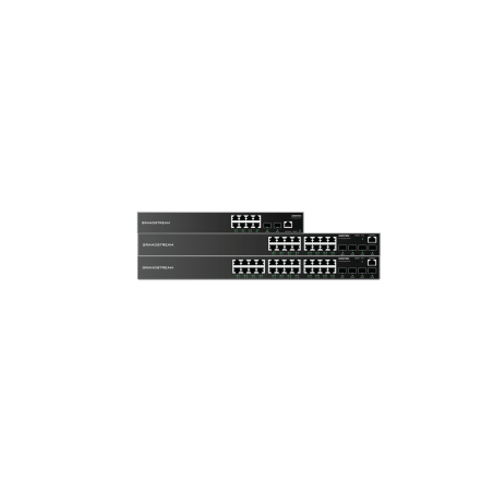 Grandstream GWN7803, Managed Switch, 24x Gigabit ports, 4x SFP, L2 layer Grandstream - Artmar Electronic & Security AG 