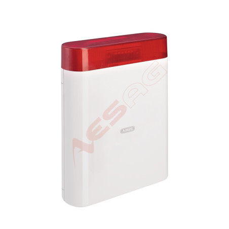 ABUS wired outdoor siren (red)