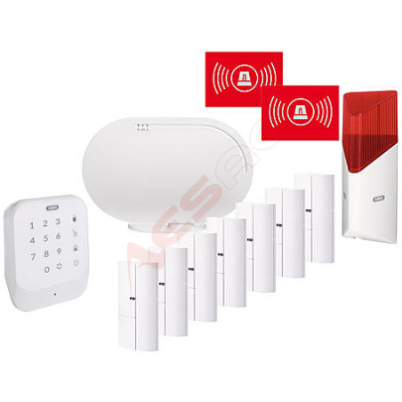 ABUS Smartvest wireless alarm set with control unit