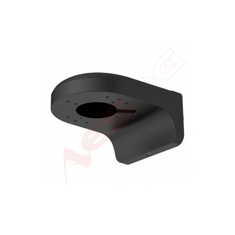 Wall mount bracket - For dome cameras - Suitable for outdoor use - Color black - Maximum load 1Kg - Cable pin DAHUA - A