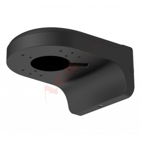 Wall mount bracket - For dome cameras - Suitable for outdoor use - Color black - Maximum load 1Kg - Cable pin DAHUA - A