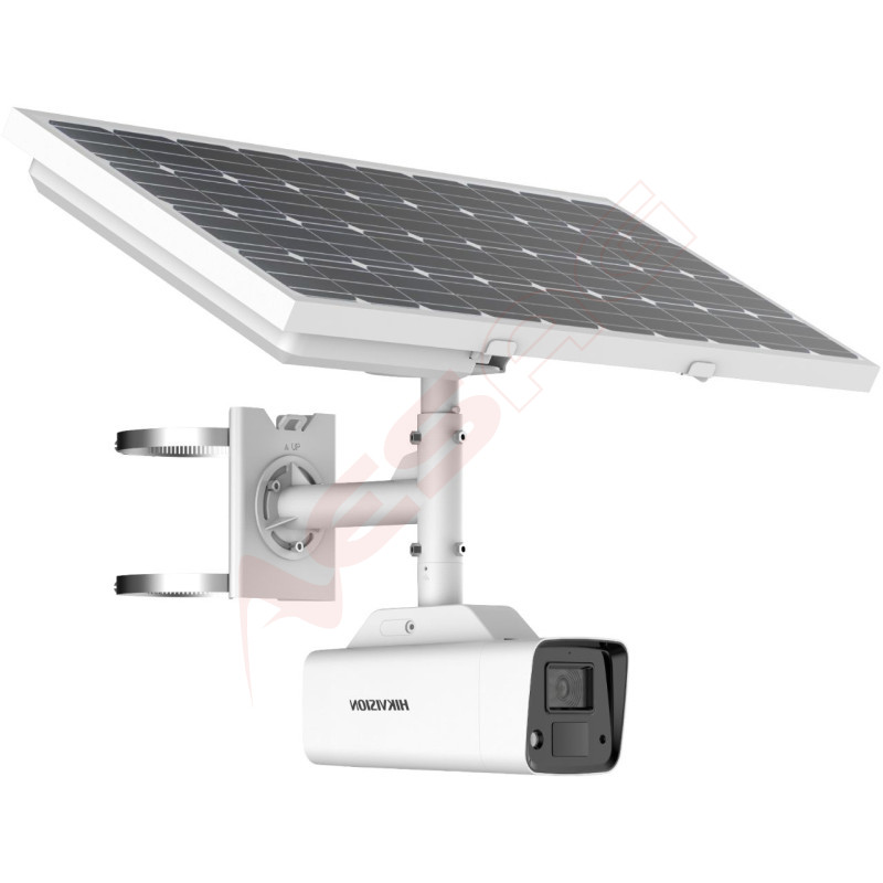 4 Megapixel IP 4G Camera with Solar Panel & Battery Operation, Colorvu, 4mm